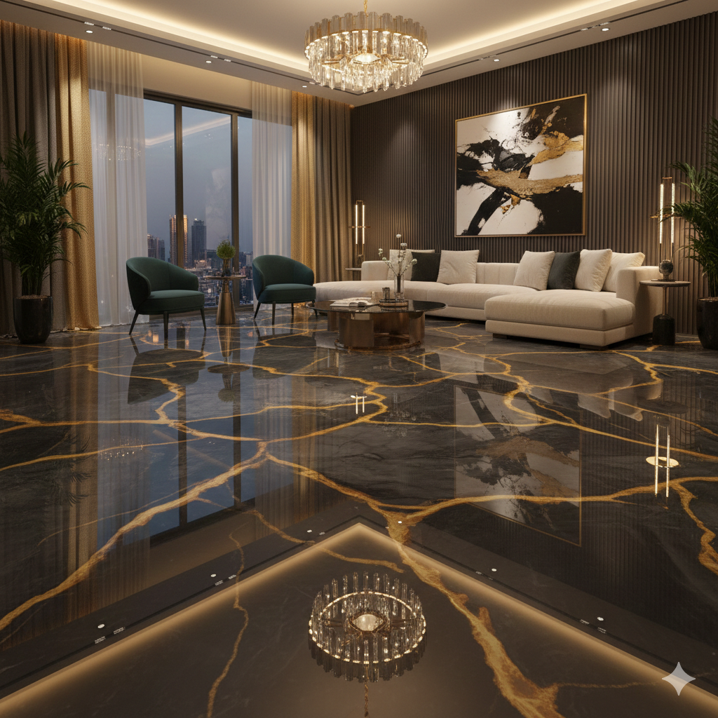 self-leveling epoxy floor